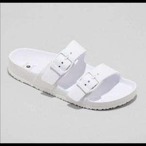 NWOT Shade & Shore Slide Sandals